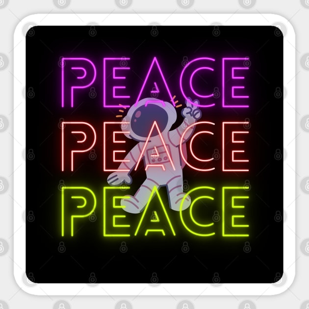 peace Sticker by captainmyro_P